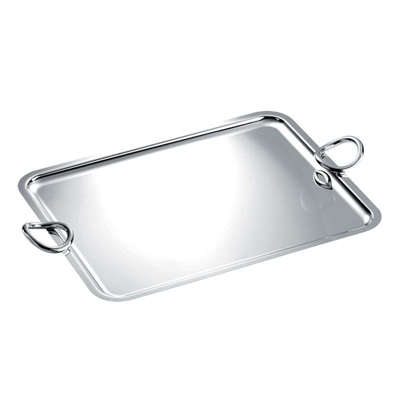 Plateau rectangulaire à anses B04200350 Vertigo - Christofle