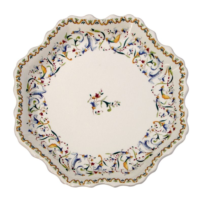 Plateau Rouen dentelé 1457CPDE31 Toscana - Gien