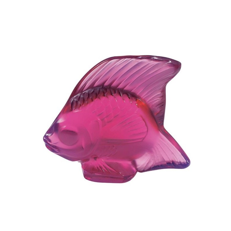 Poisson fuchsia 3003400 Bestiaire aquatique - Lalique
