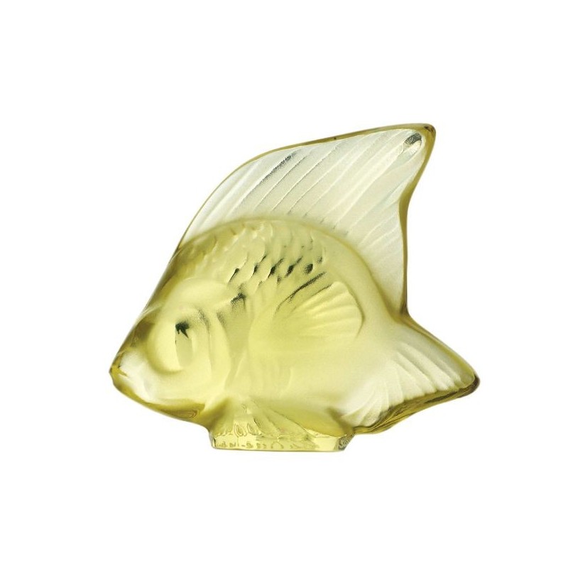 Poisson jaune 3002400 Bestiaire aquatique - Lalique