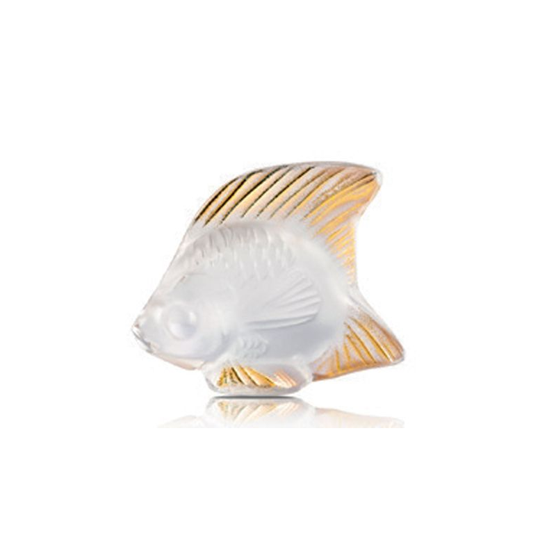 Poisson Inc tamponné or 10685100 Bestiaire aquatique - Lalique