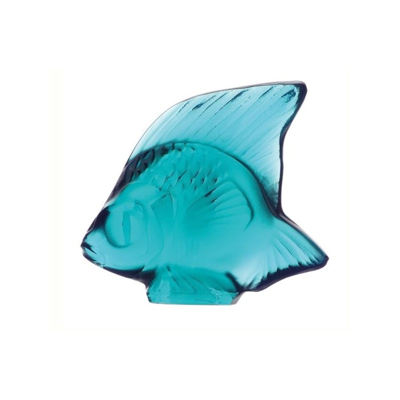 Poisson turquoise 3000500 Bestiaire aquatique - Lalique