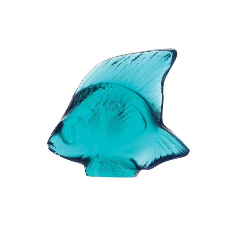 Poisson turquoise clair 3002500 Bestiaire aquatique - Lalique