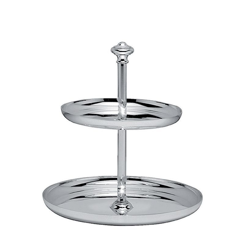 Porte mignardises 2 compartiments B03948220 Albi Métal argenté - Christofle