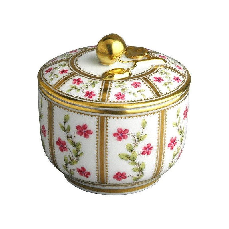 Pot à sucre L002/2462 Roseraie - Ancienne Manufacture Royale