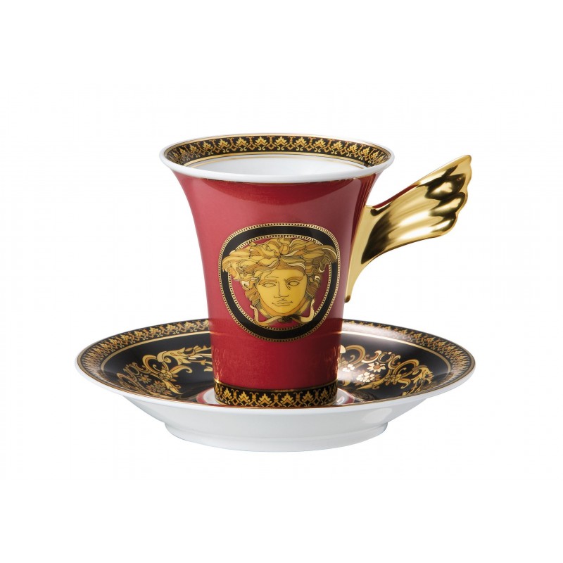 Coffee cup/saucer 14740 Medusa - Versace