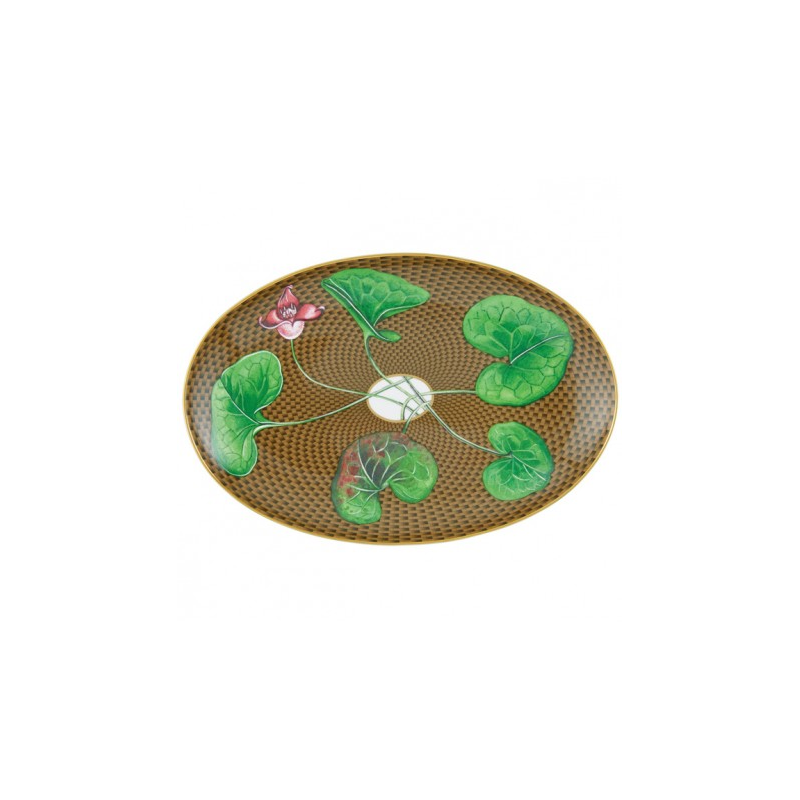 Ravier Asarum marron (Sans coffret) Trésor fleuri - Raynaud