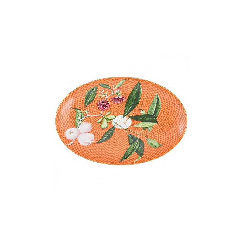 Ravier Pomme d'eau orange (Sans coffret) Trésor fleuri - Raynaud