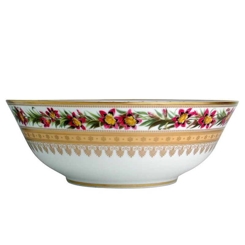 Saladier L608/127 Botanique - Ancienne Manufacture Royale