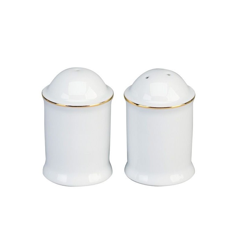 Salière et Poivrière 1030/018656 Filet or 1,5 mm - Deshoulières