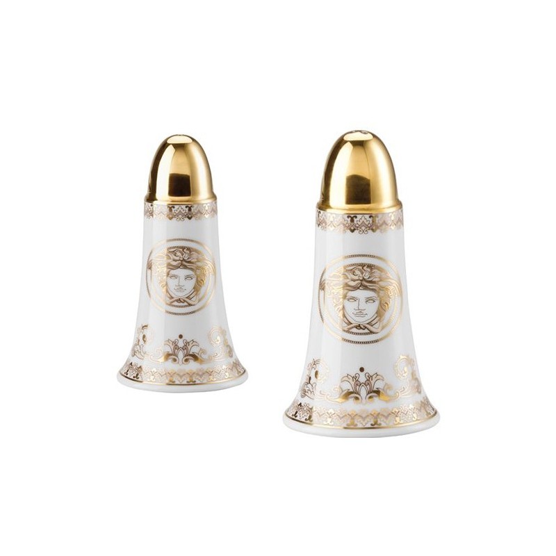 Salière et poivrière Medusa Gala - Versace