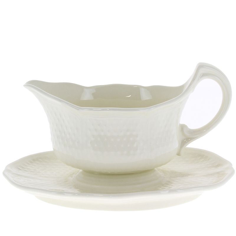 Saucière 1151CSAU34 Pont aux choux blanc - Gien