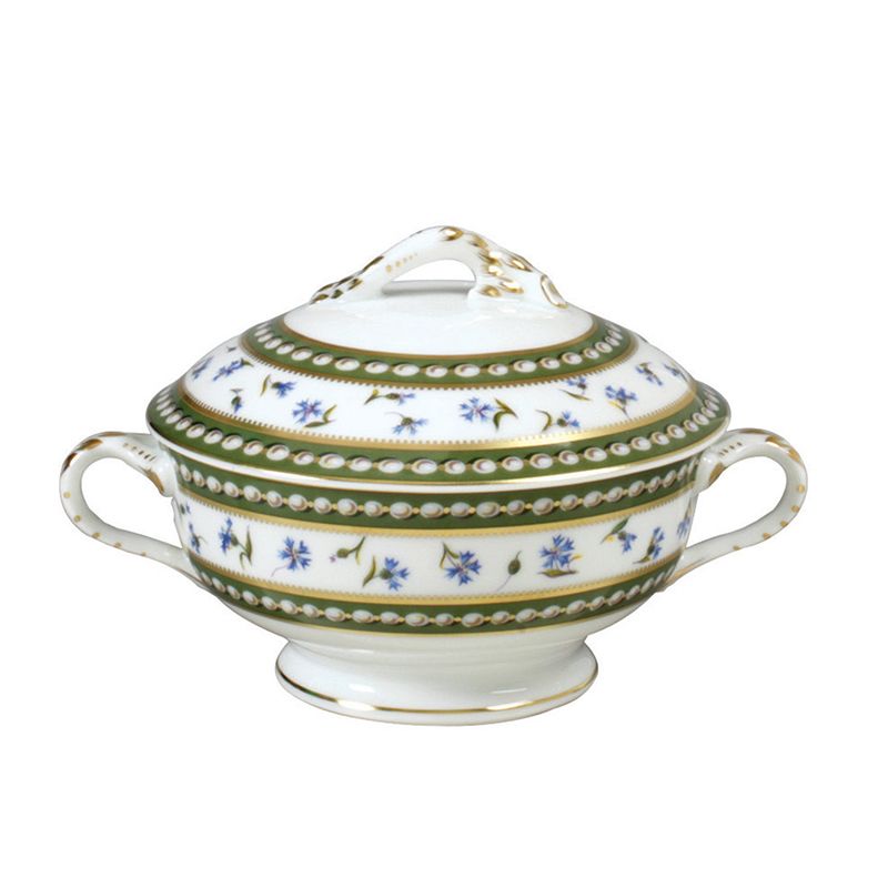 Saucière avec couvercle L004/4114 Marie Antoinette - Ancienne Manufacture Royale