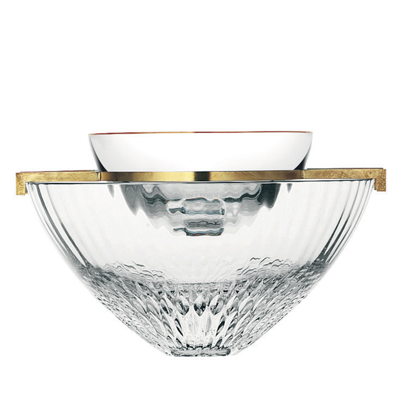 Service à caviar 30112400 Apollo filet or - Saint Louis