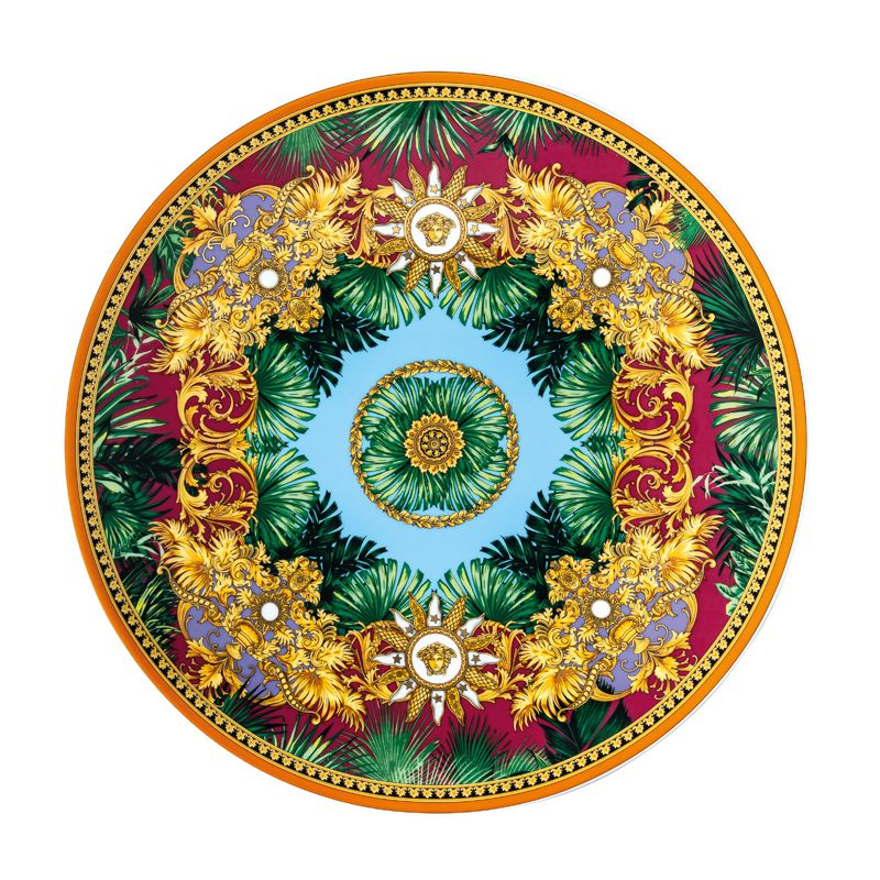 Serviteur 3 plateaux Jungle animalier - Versace