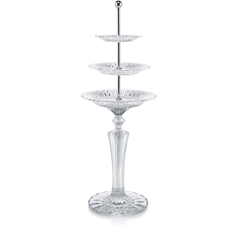 Footed pastries stand 3 tiers 2810023 Mille Nuits - Baccarat
