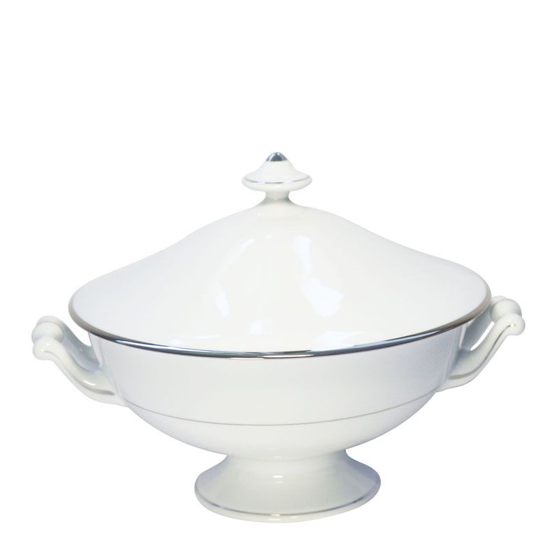 Soupière Orsay platine - Haviland