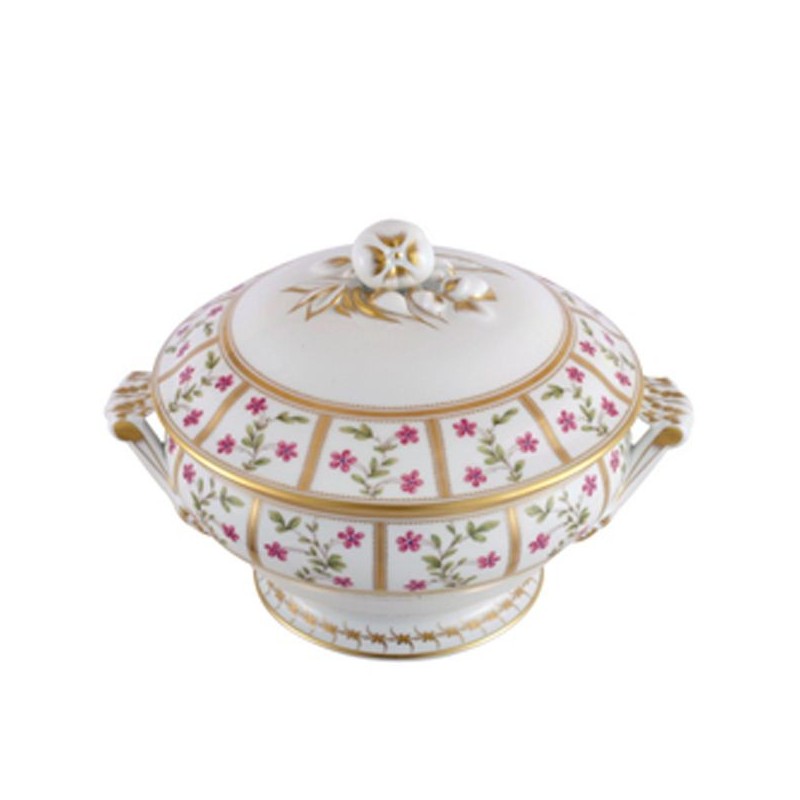 Soupière L002/3103 Roseraie - Ancienne Manufacture Royale
