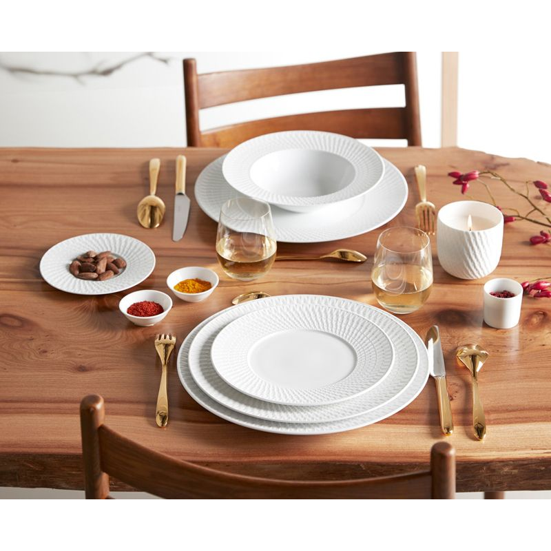 Soupière 1836/147 Twist blanc - Bernardaud