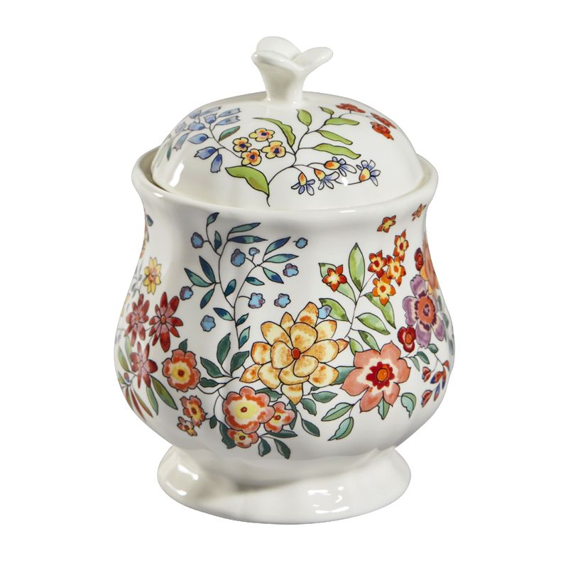 Sucrier 1855CSU048 Poésie - Gien