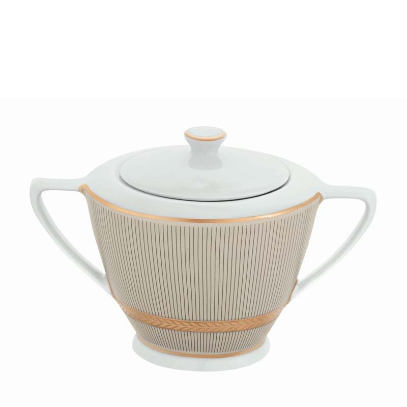 Sucrier ronde 035013 Pharaon or - Deshoulières