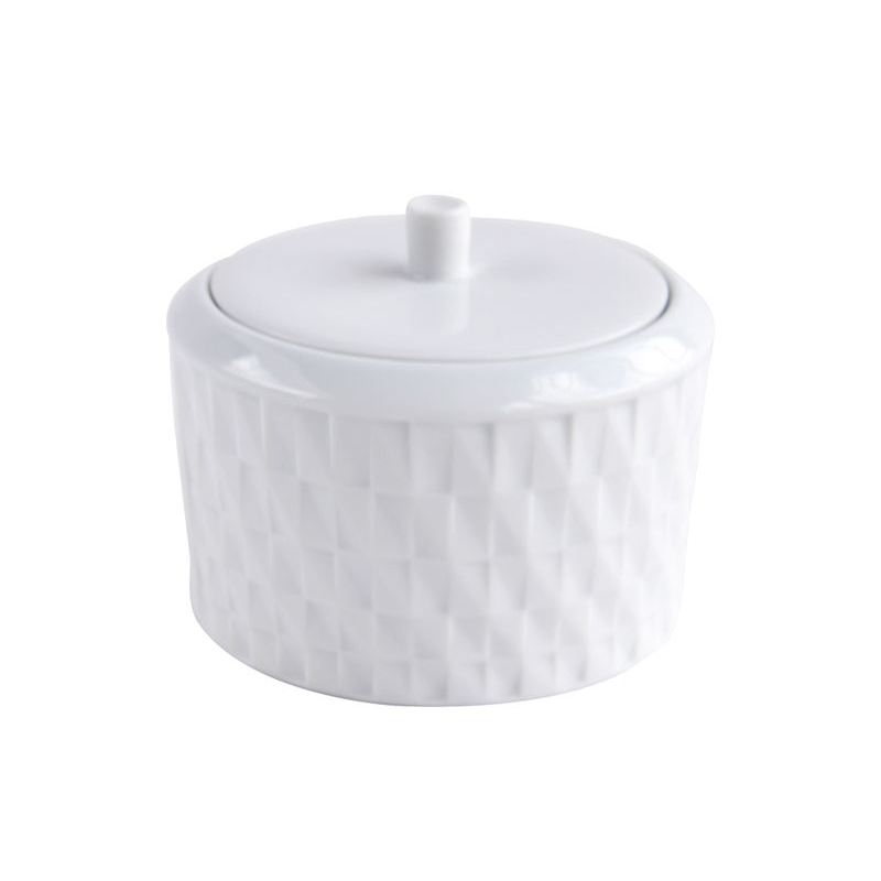 Sucrier 1836/2097 Twist blanc - Bernardaud