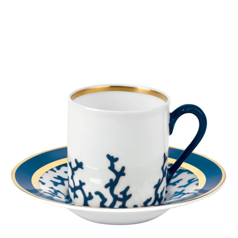 Tasse et soucoupe à café 0098-18-305013/19-355013 Cristobal marine - Raynaud