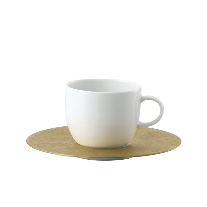 Tasse et soucoupe à café 14740 Zauberflöte or - Rosenthal