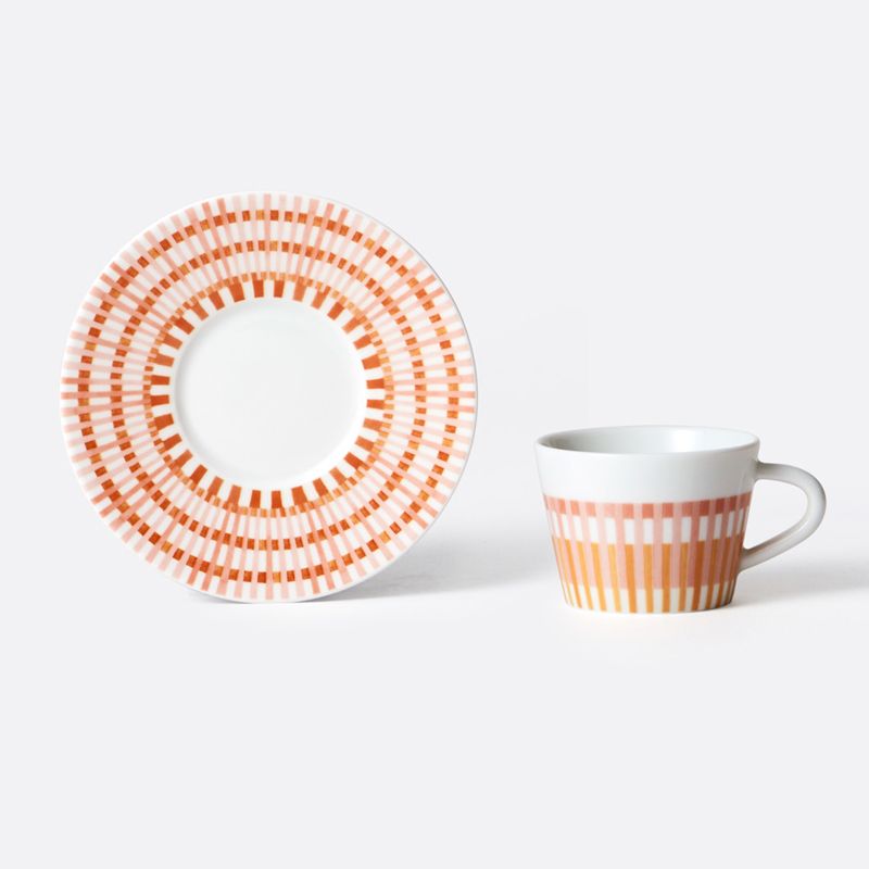 Tasse et soucoupe à café 2086/79 Terre Rosa - Bernardaud