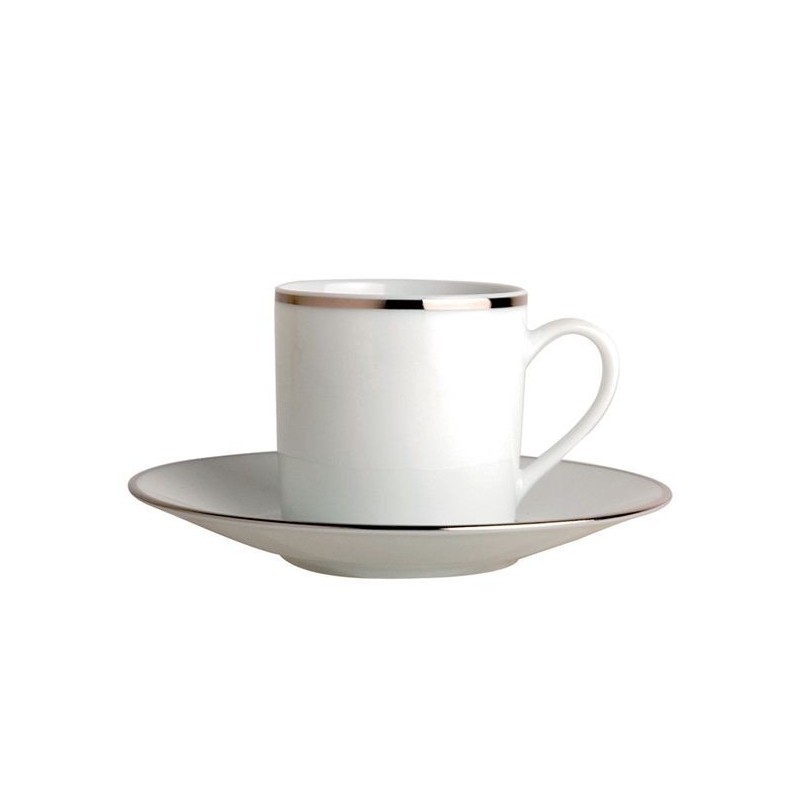 Tasse et soucoupe à café 0758/79 Cristal - Bernardaud