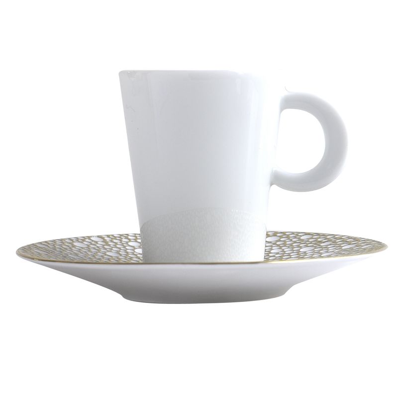 Tasse et soucoupe à café 1721/20451 Ecume Mordoré - Barnardaud