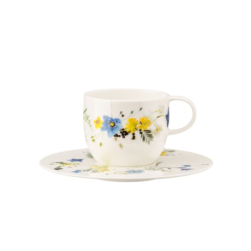 Tasse et soucoupe à café Fleurs des Alpes - Rosenthal