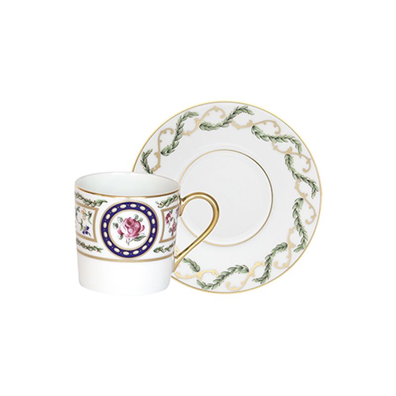 Tasse et soucoupe à café Louveciennes - Haviland