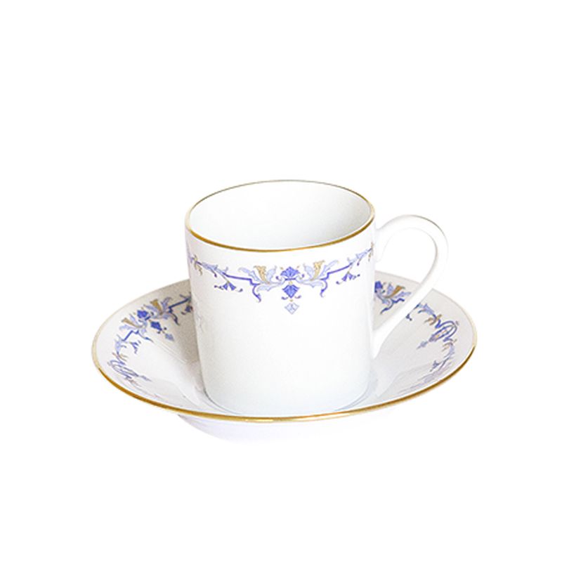 Tasse et soucoupe à café Marthe - Haviland