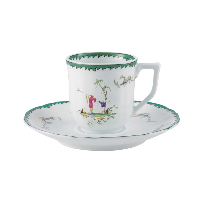 Tasse et soucoupe à café #1 Longjiang - Raynaud