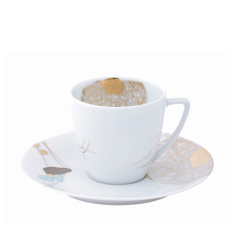 Tasse et soucoupe à café 026211 Ravissement - Deshoulières