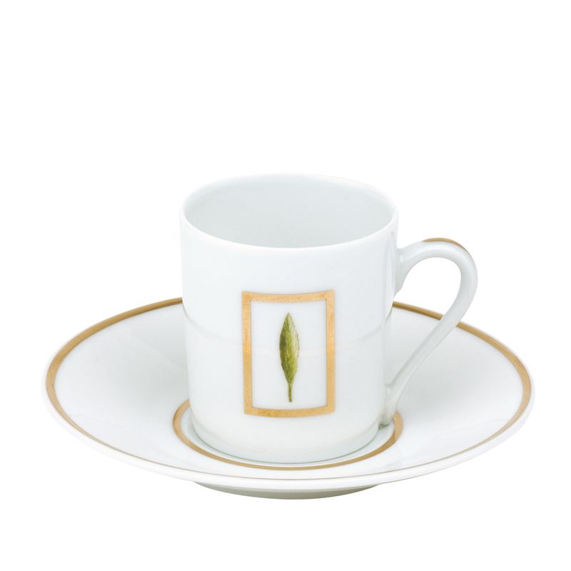 Tasse et soucoupe à café 012274 Toscane - Deshoulières