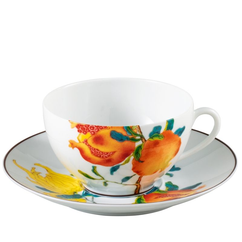 Tasse et soucoupe à déjeuner 0780-20-301032/351018 Harmonia - Raynaud