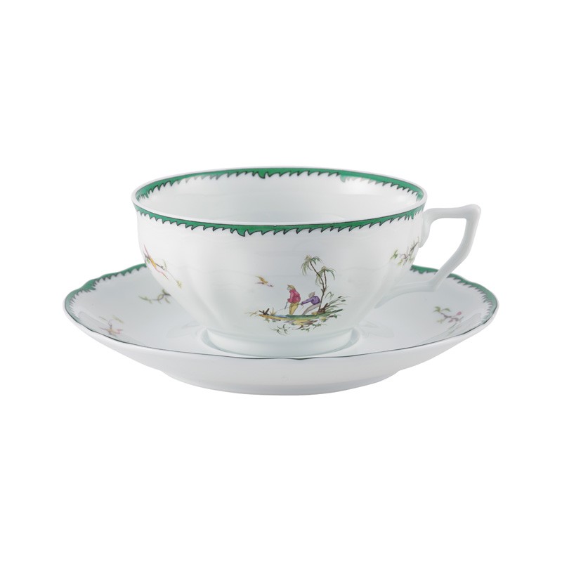 Tasse et soucoupe à déjeuner #2 Longjiang - Raynaud