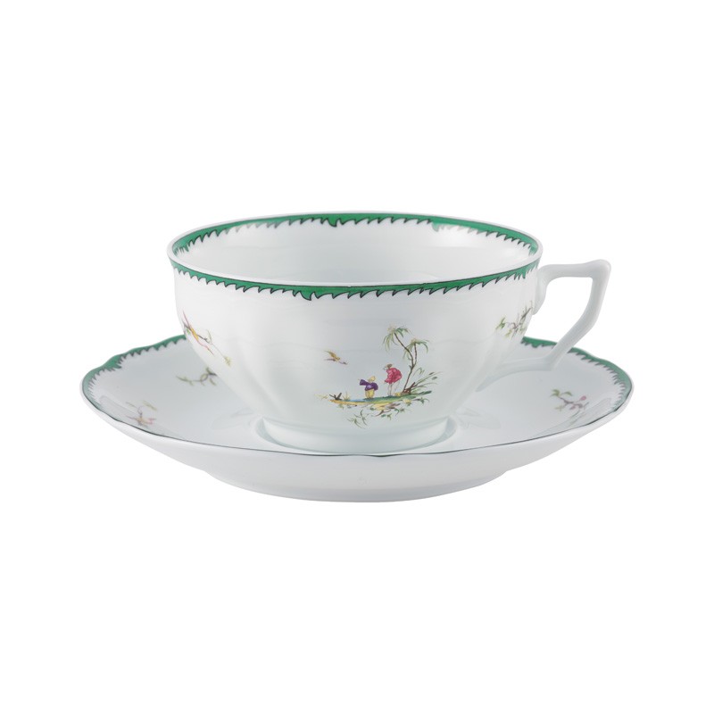 Tasse et soucoupe à déjeuner #4 Longjiang - Raynaud