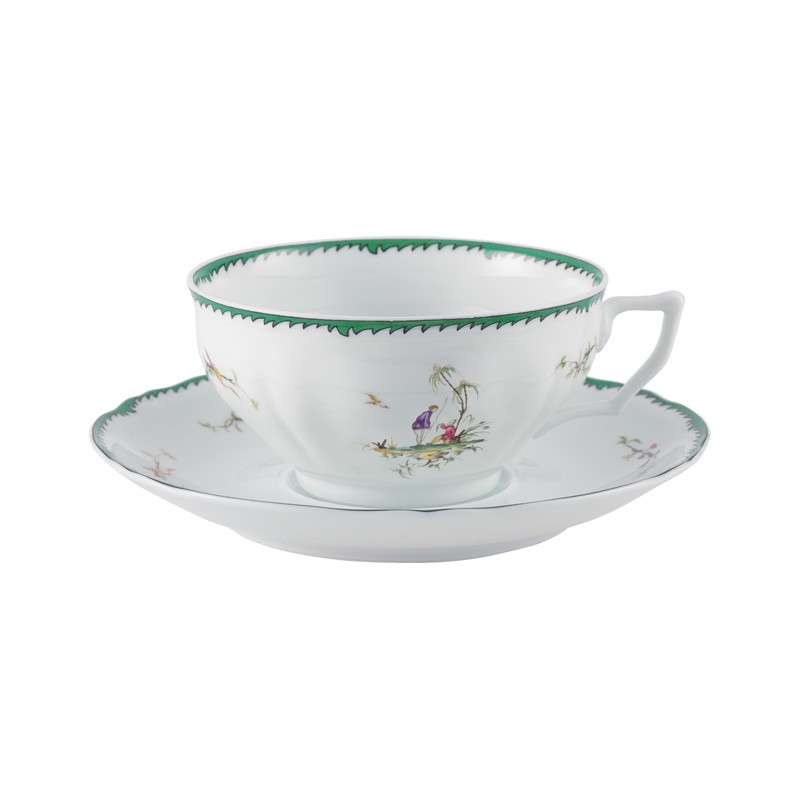 Tasse et soucoupe à déjeuner #5 Longjiang - Raynaud