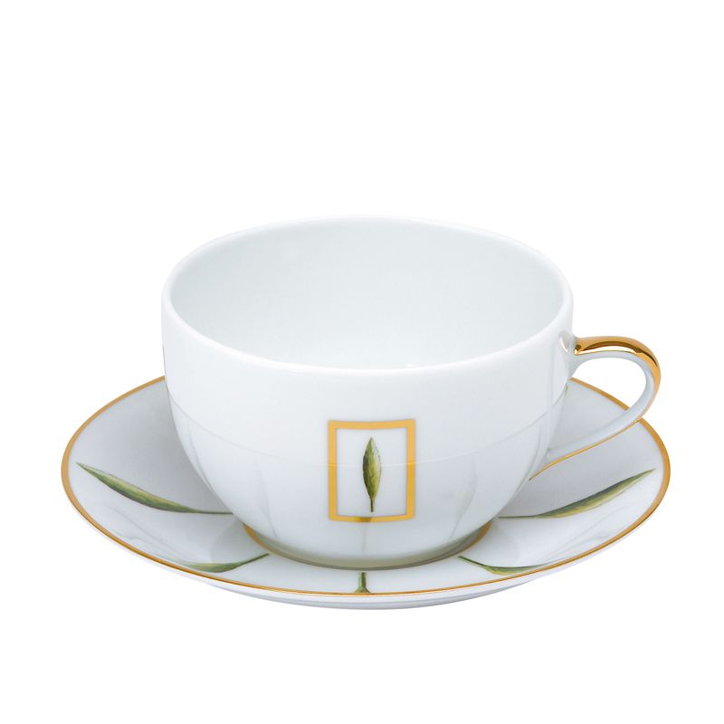 Tasse et soucoupe à déjeuner 022329 Toscane - Deshoulières