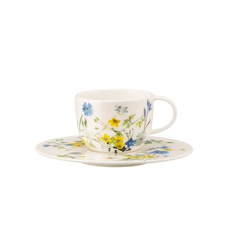 Tasse et soucoupe à espresso Fleurs des Alpes - Rosenthal