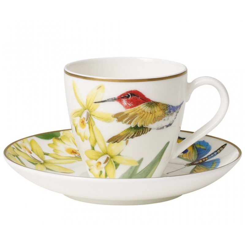 Tasse et soucoupe à moka 10-4381-1410 Amazonia Anmut - Villeroy & Boch