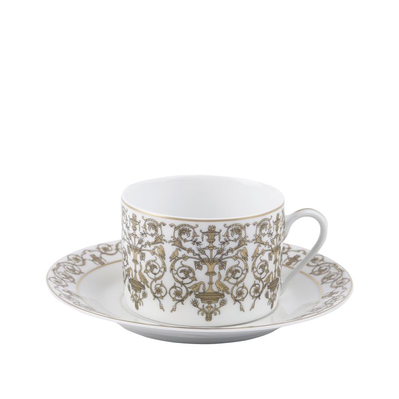 Tasse et soucoupe à thé 034863 Tuileries - Deshoulières