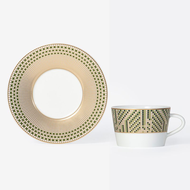 Tasse et soucoupe à thé 2588/89 Augusta - Bernardaud
