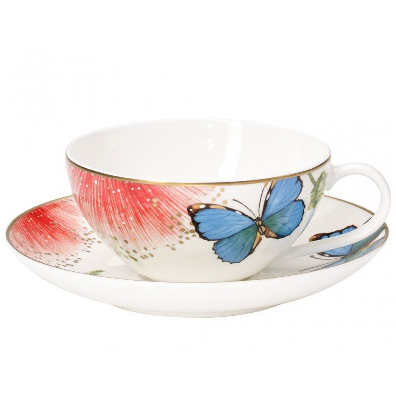 Tasse et soucoupe à thé 10-4381-1260 Amazonia Anmut - Villeroy & Boch