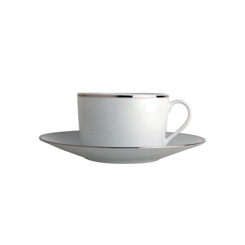 Tasse et soucoupe à thé 0758/91 Cristal - Bernardaud