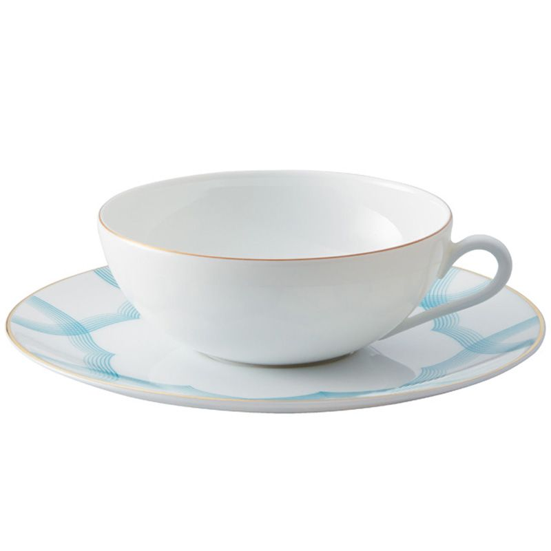 Tasse et soucoupe à thé extra 0360-37-301822/0703-37-351817 Aura - Raynaud