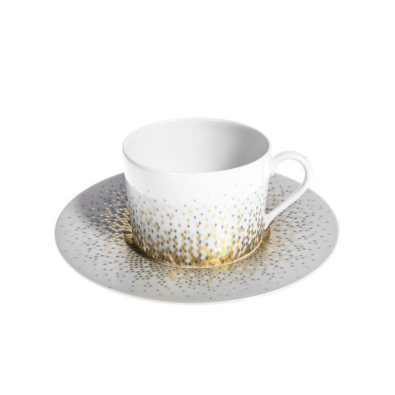 Tasse et soucoupe à thé Souffle d'Or - Haviland